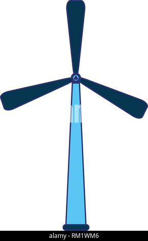 Wind turbine eolic energy Stock Vector Image & Art - Alamy