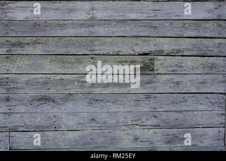 Weathered wooden barn wall - background Stock Photo