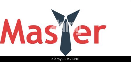 master business man creative logo template vector illustration icon element - vector Stock Vector