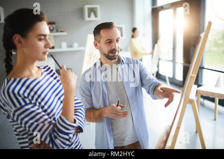 Consulting student Stock Photo