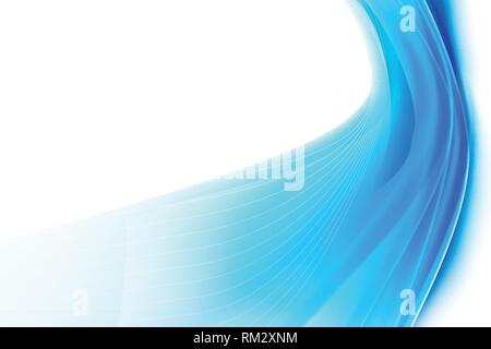 Abstract background smooth blue curve and blend element vector illustration eps 10 Stock Vector