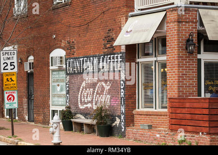 Coca Cola sign cafe coffee shop refreshments drinks old town bay st Stock Photo: 80501286 - Alamy