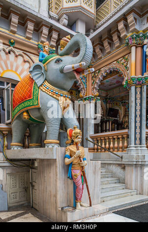 Babu Amichand Panalal Jain temple, Mumbai, Maharashtra, India, Asia Stock Photo