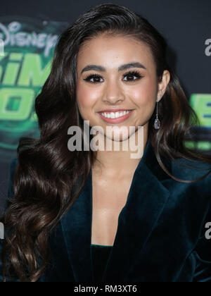 Los Angeles, North Hollywood, United States. 12th Feb, 2019. Los Angeles, NORTH HOLLYWOOD, LOS ANGELES, CA, USA - FEBRUARY 12: Actress Ciara Riley Wilson arrives at the Los Angeles Premiere Of Disney Channel's 'Kim Possible' held at the Saban Media Center at the Television Academy on February 12, 2019 in North Hollywood, Los Angeles, California, United States. (Photo by Xavier Collin/Image Press Agency) Stock Photo