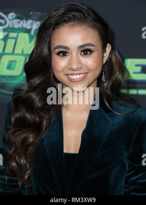 Los Angeles, North Hollywood, United States. 12th Feb, 2019. Los Angeles, NORTH HOLLYWOOD, LOS ANGELES, CA, USA - FEBRUARY 12: Actress Ciara Riley Wilson arrives at the Los Angeles Premiere Of Disney Channel's 'Kim Possible' held at the Saban Media Center at the Television Academy on February 12, 2019 in North Hollywood, Los Angeles, California, United States. (Photo by Xavier Collin/Image Press Agency) Stock Photo