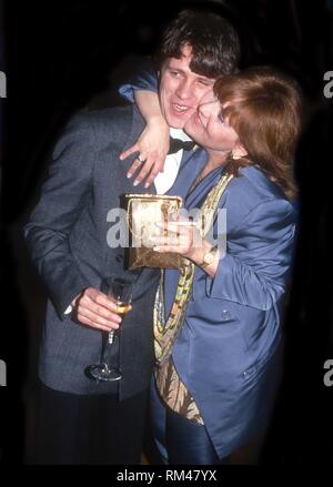 Brenda Vaccaro and Guy Hector wedding 1986 Photo By John Barrett