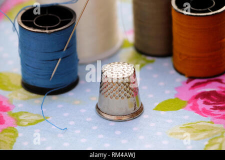 Sewing Items Stock Photo