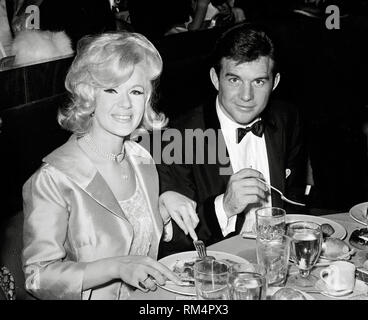 James Stacy with his wife Connie Stevens at their home circa 1964 © JRC ...