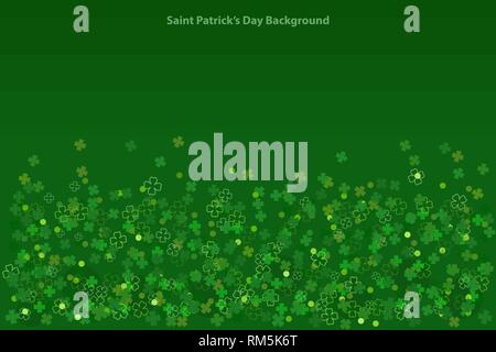 Saint Patricks Day background Stock Vector