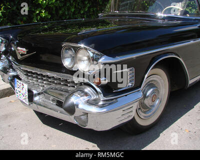 Vintage Cadillac in premium condition. Stock Photo