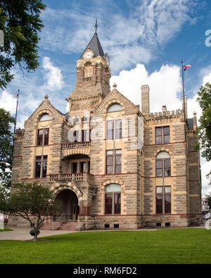 Fayette County Courthouse - La Grange, Texas Stock Photo