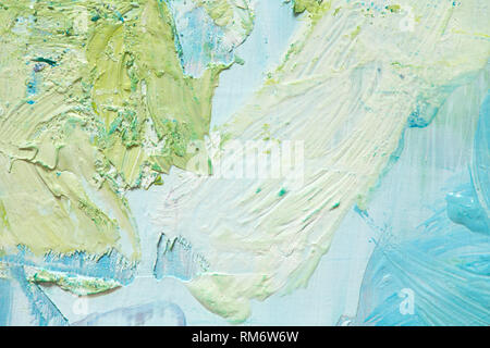 Grunge oil colors strokes background Stock Photo