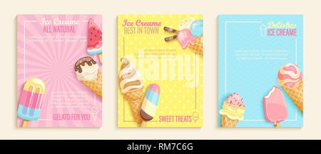 Vector Art Ice Cream Shop Set Toppings Shake Stock Vector - Illustration of  chopped, rainbow: 38727555