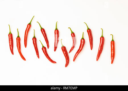 Red Hot Chillies Peppers Stock Photo