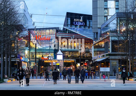 Westfield Stratford City shopping center, London England United Kingdom UK Stock Photo