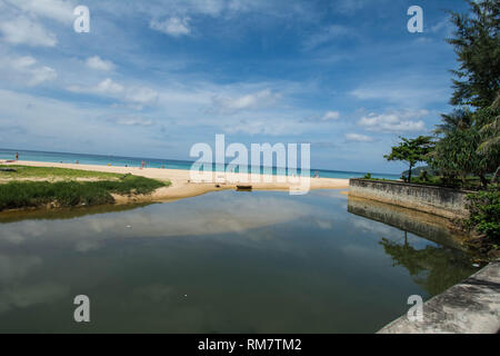 Phuket Thailand Karen beach Stock Photo