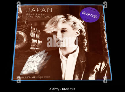 洋楽 LP) JAPAN POLAROID Hiroshi Tachi 4th Album Baby Doll LP Vinyl Record 1980 Japan