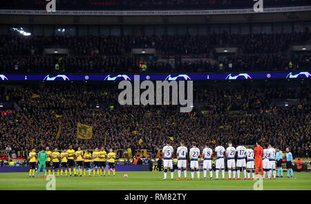 How Tottenham lined up in their first ever Champions League game