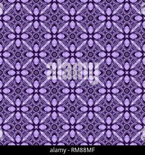 Lilac seamless pattern. Oriental traditional ornament, tile design. Ultra violet vector illustration Stock Vector