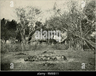 . Annual report of the Director of the Bureau of Science ... Philippines. Bureau of Science; Science -- Philippines. Twelfth Annual Report of the Bureau of Science—1913.]. Fig. 1. Pile of pottery, showing method of burning.. Please note that these images are extracted from scanned page images that may have been digitally enhanced for readability - coloration and appearance of these illustrations may not perfectly resemble the original work.. Philippines. Bureau of Science. Manila : Bureau of Printing Stock Photo