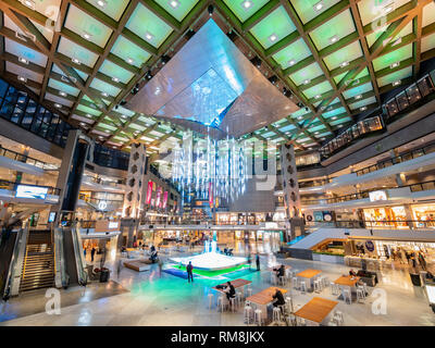 Quebec, OCT 2: Interior view of a shopping mall on OCT 2, 2018 at Quebec, Canada Stock Photo