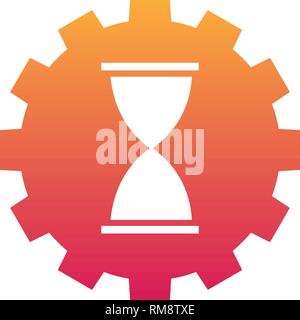 gear maintenance industrial idea logo template vector illustration icon element isolated - vector Stock Vector