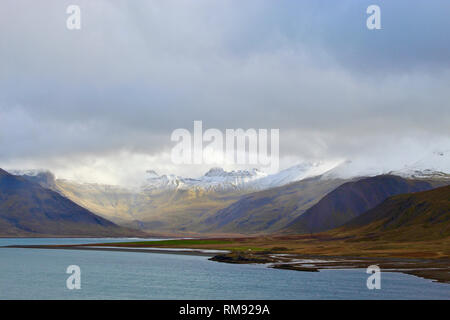 kirkjufell in the Snaefelles peninsula in Iceland Stock Photo