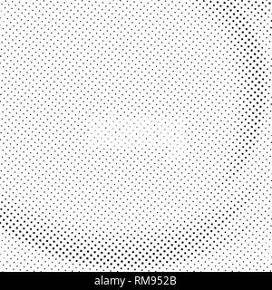 Abstract black halftone pattern element modern curve texture smooth white background and texture. Vector illustration Stock Vector