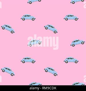 Seamless vector pattern with romantic objects in rose gold color. Stock Vector