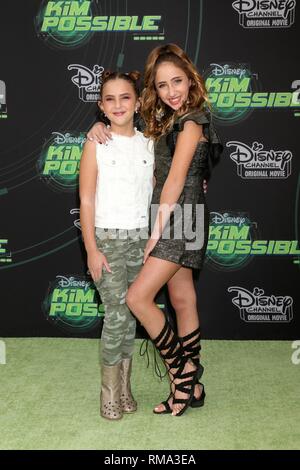 Lexi Kolker, Ava Kolker at arrivals for KIM POSSIBLE Premiere pt2, Television Academy, Los Angeles, CA February 12, 2019. Photo By: Priscilla Grant/Everett Collection Stock Photo