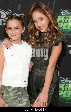 Lexi Kolker, Ava Kolker at arrivals for KIM POSSIBLE Premiere pt2, Television Academy, Los Angeles, CA February 12, 2019. Photo By: Priscilla Grant/Everett Collection Stock Photo