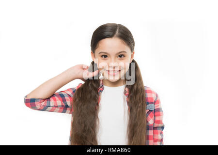 Giving Hair A Silky Perfection Pretty Girl With Long Hairstyle