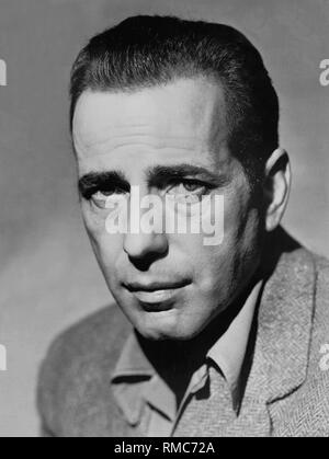 HUMPHREY BOGART (1899-1957) American film actor about 1950 Stock Photo ...