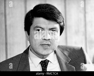 Sergio Ramirez, Vice President of Nicaragua (1984-1990). Stock Photo