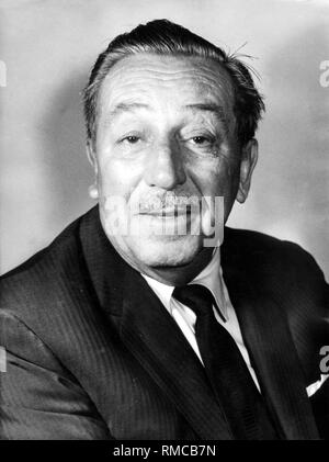 Walt Disney (1901-1966), an American film producer and animator. Undated photo, probably from the 1960s.