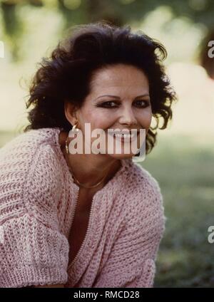 Claudia Cardinale (born 1938), an Italian actress. Stock Photo