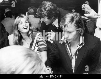 Journalist Michael Graeter in a Munich disco Stock Photo - Alamy