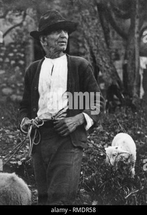 farmer, molise, italy 1920 1930 Stock Photo Alamy