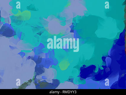 Abstract art background. Oil painting style on canvas. Warm colorful texture. Soft paint brushstrokes. Modern art. Contemporary artistic print. Templa Stock Photo