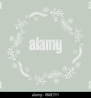 Spring background with flowers. Vector illustration Stock Vector