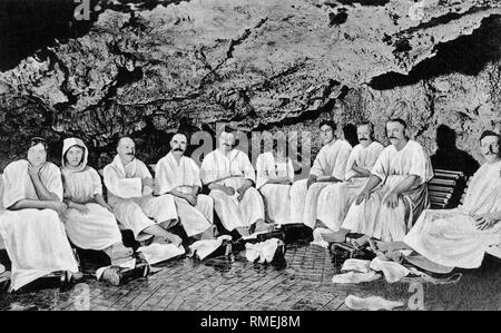 giusti grotto, monsummano terme, 1910-20 Stock Photo