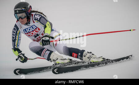 Are, Sweden. 14th Feb, 2019. Alpine skiing, world championship, giant ...