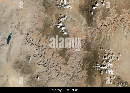 Grand Canyon, Landsat 8 Stock Photo - Alamy