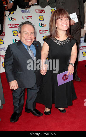 06-10-14 - Pride of Britain Awards 2014 Red Carpet Arrivals at The Grosvenor House Hotel, London Photo Shows: Warwick Davies Stock Photo