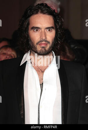 06-10-14 - Pride of Britain Awards 2014 Red Carpet Arrivals at The Grosvenor House Hotel, London Photo Shows: Russell Brand Stock Photo