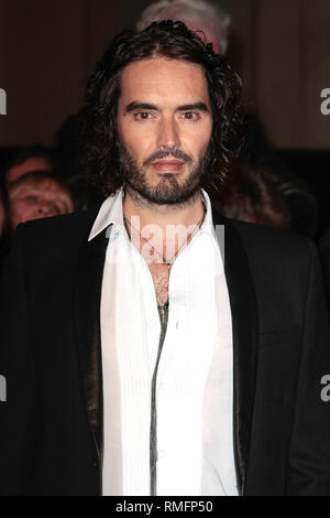 06-10-14 - Pride of Britain Awards 2014 Red Carpet Arrivals at The Grosvenor House Hotel, London Photo Shows: Russell Brand Stock Photo