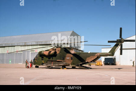 USAF United States Air Force Sikorsky HH-53C Super Jolly Green Giant Stock Photo