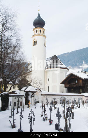 Church of St Michael, Innichen/San Candido, South Tyrol, Italy Stock Photo