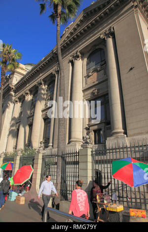 Chile, Santiago, Biblioteca Nacional, National Library, Stock Photo