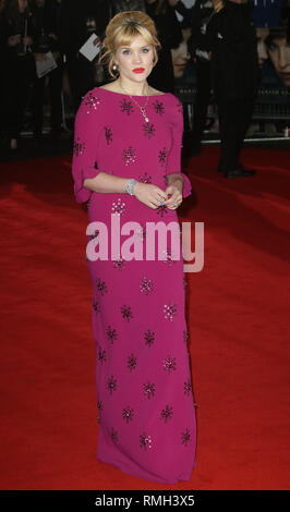 Dec 08, 2015 - London, England, UK - 'The Danish Girl' European Premiere, Odeon Leicester Square - Red Carpet Arrivals Photo Shows: Emerald Fennell Stock Photo